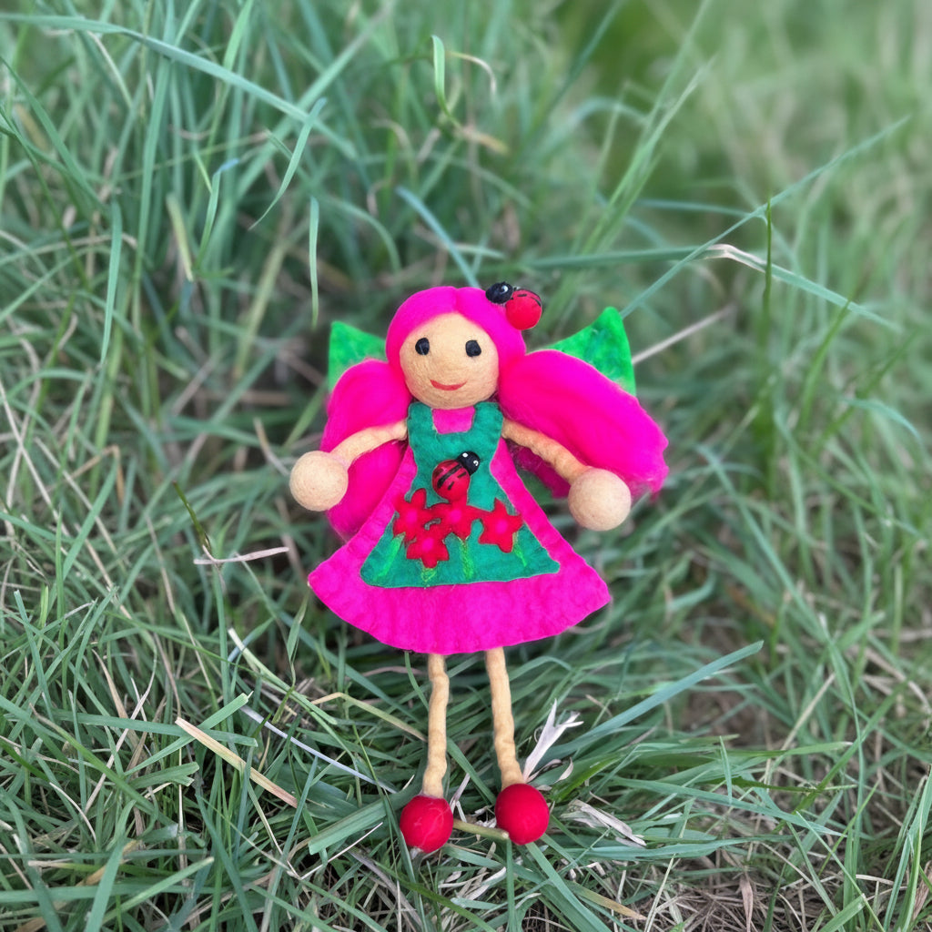 Felt // Ladybug Faery // Large
