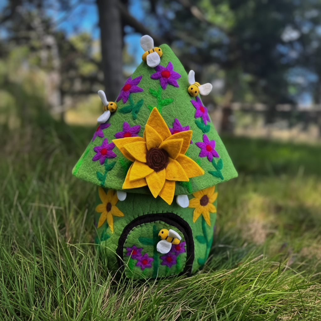 Felt // Sunflower Faery Home // Large