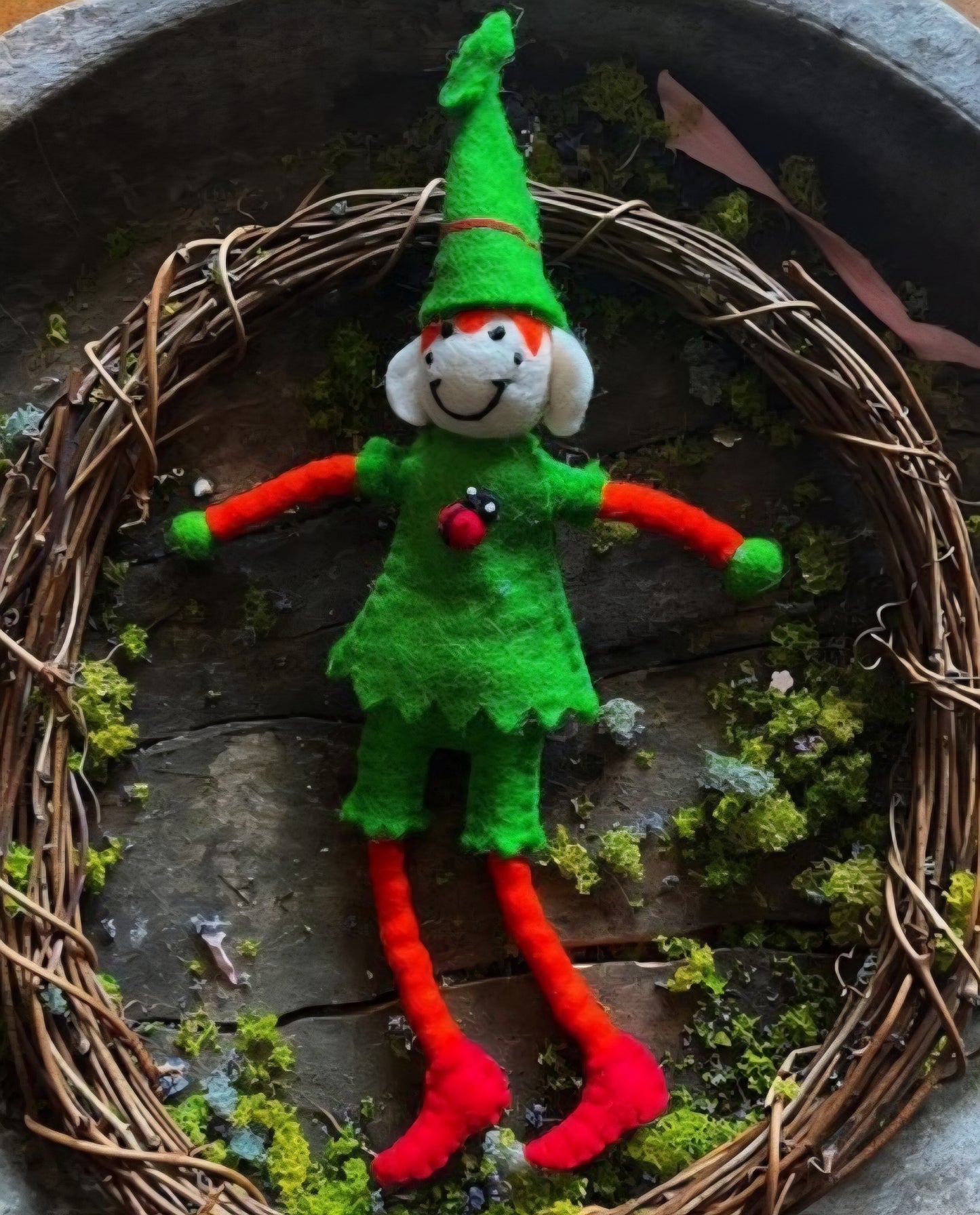 Felt // Mr Ladybird Elf