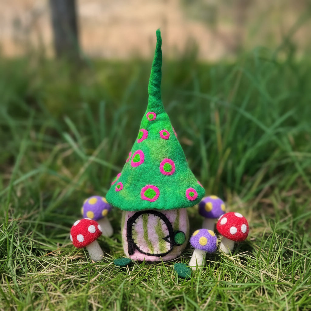 Felt // Funky Toadstool // Green