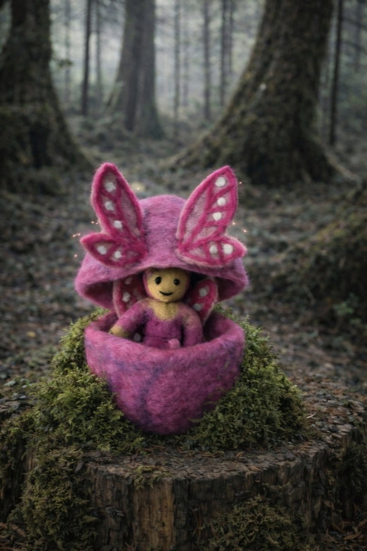 Felt // Faery Egg // Pink