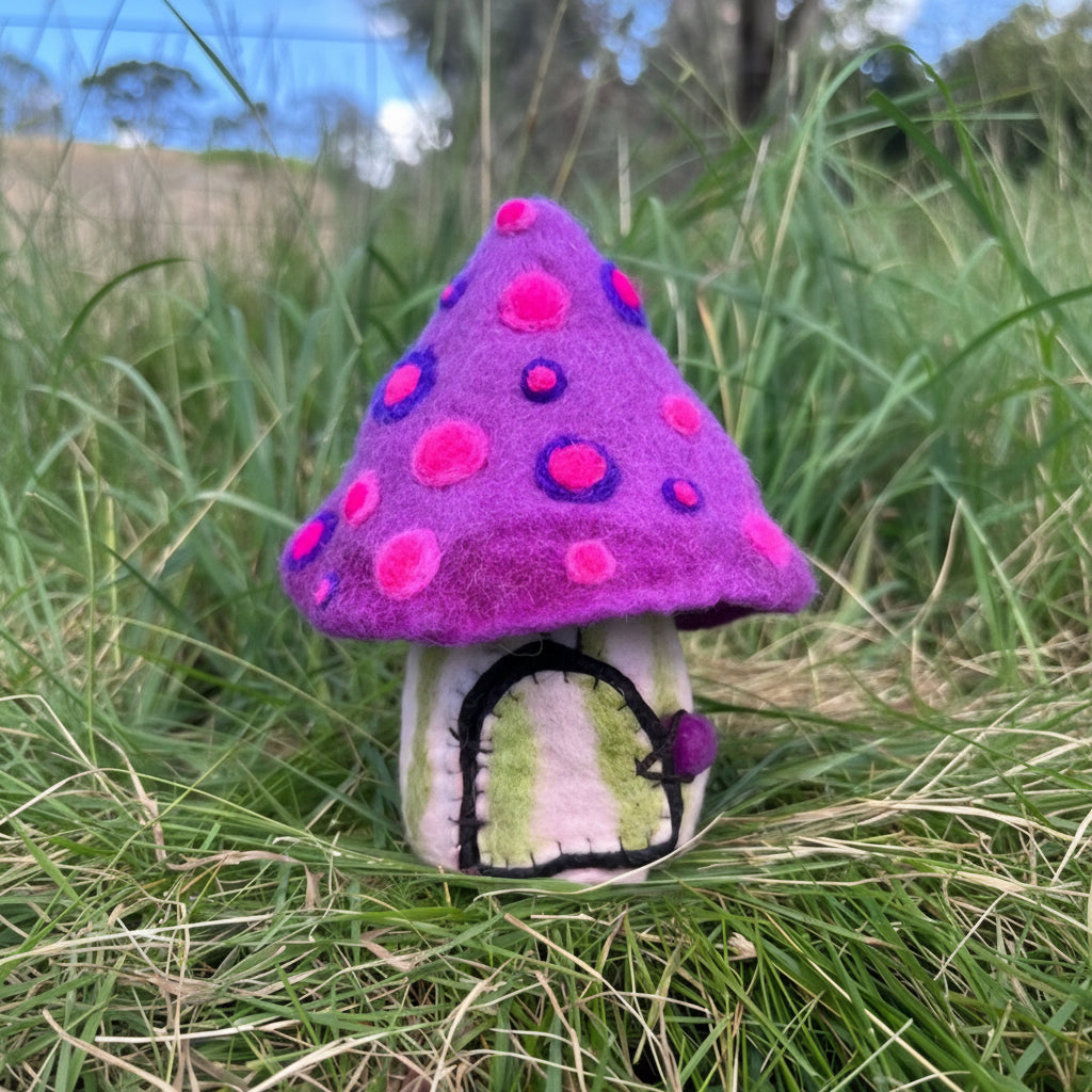 Felt // Funky Toadstool // Purple