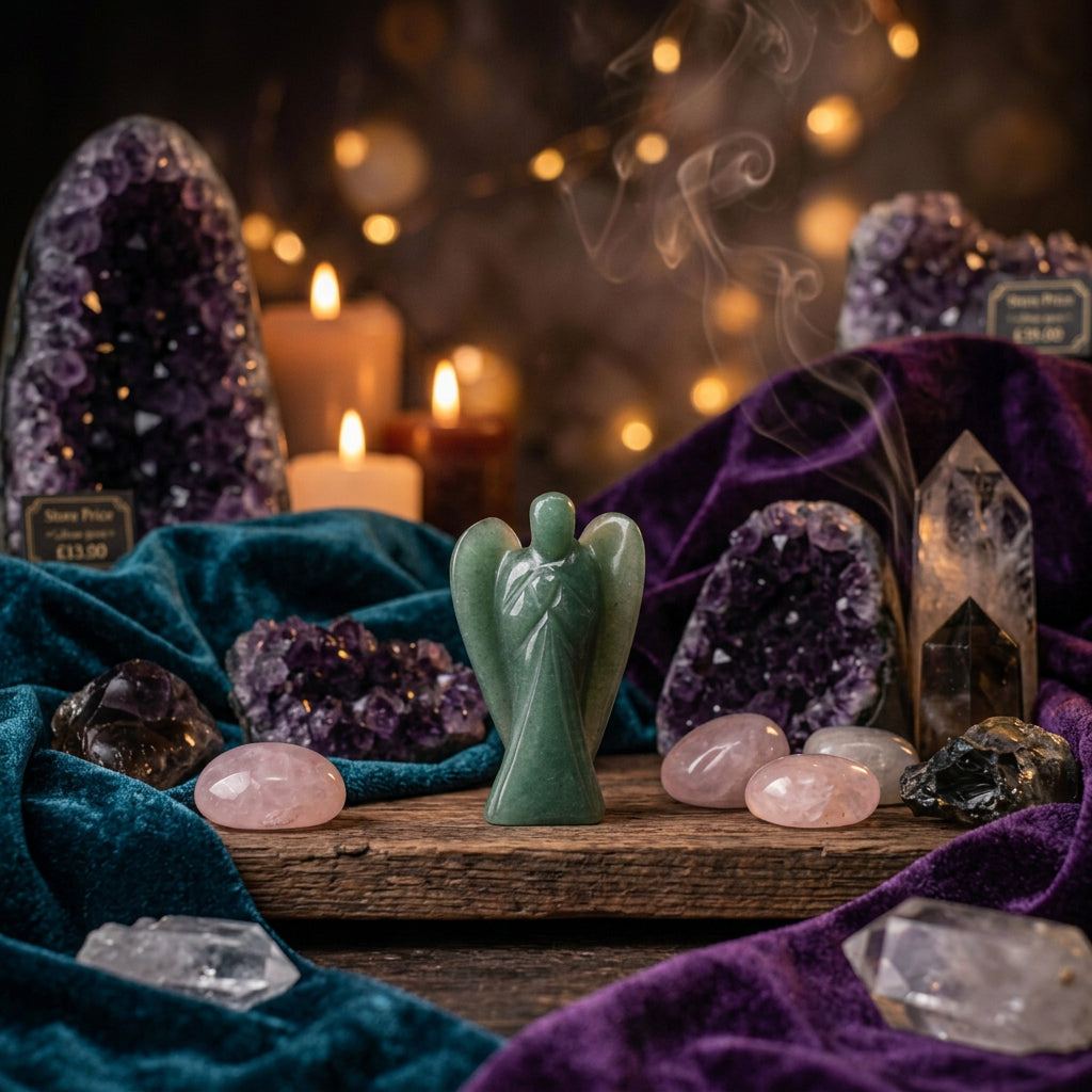 Crystal // Angel // Green Aventurine