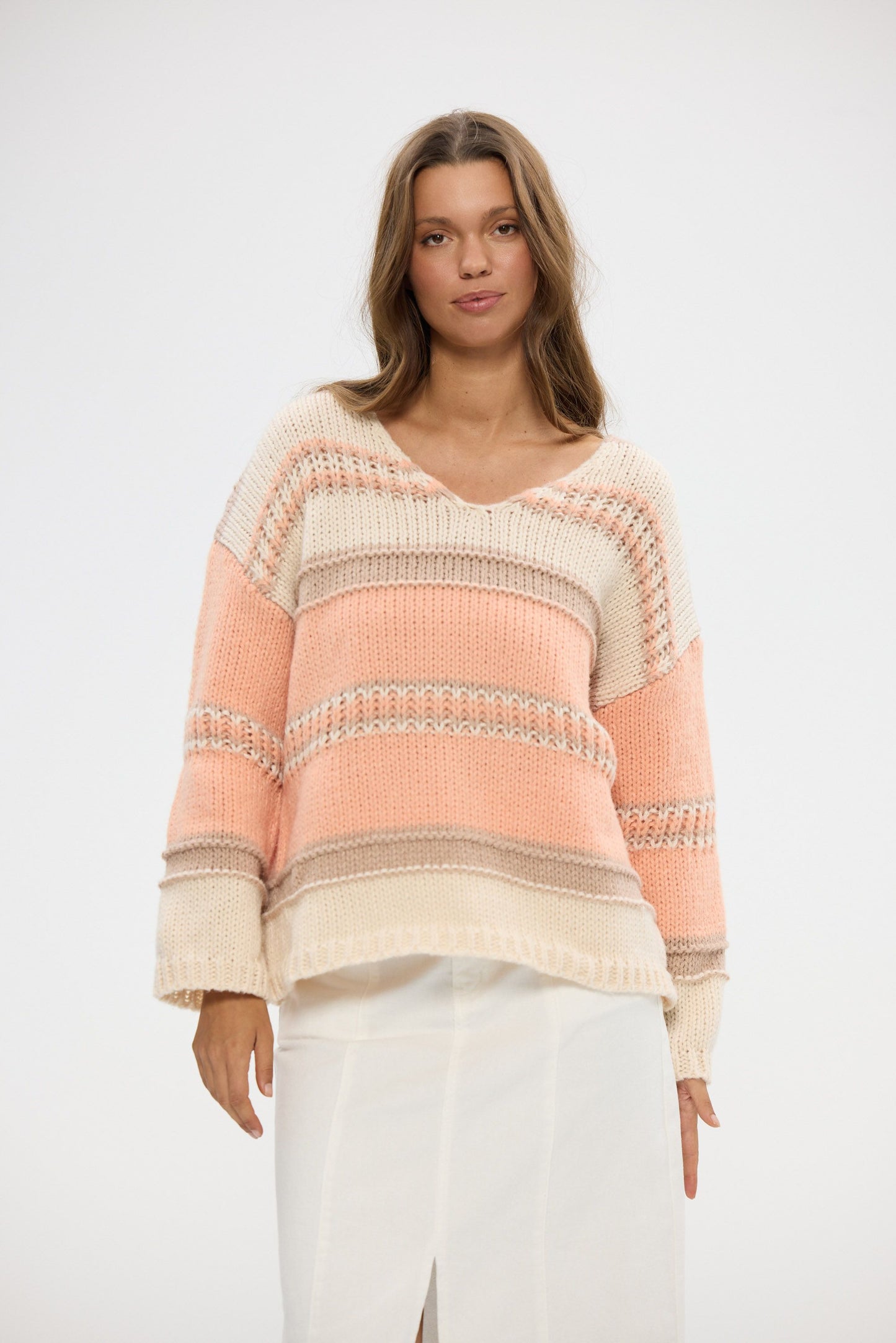 Alore Knit // Coral Multi