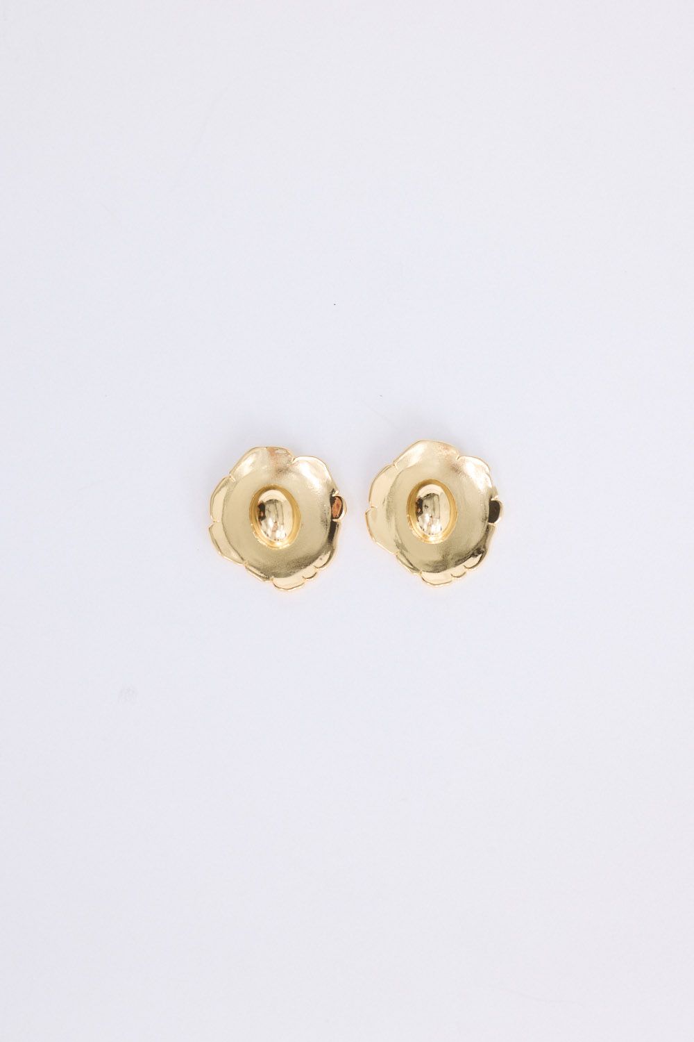 Flora Earrings // Gold