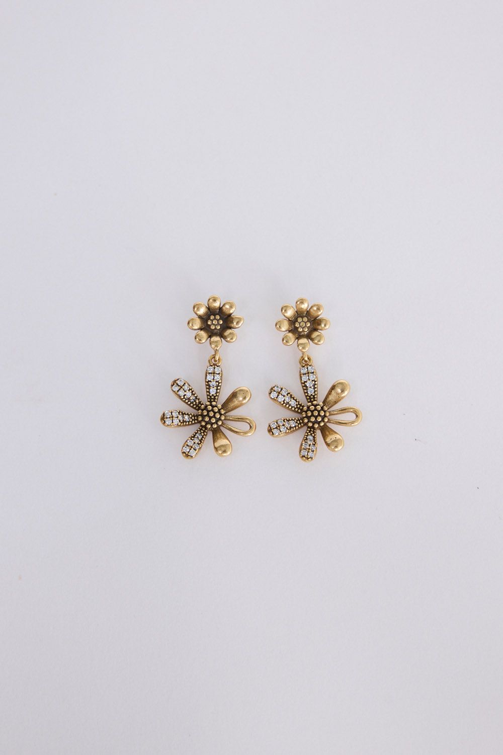 Bloom Earrings // Gold