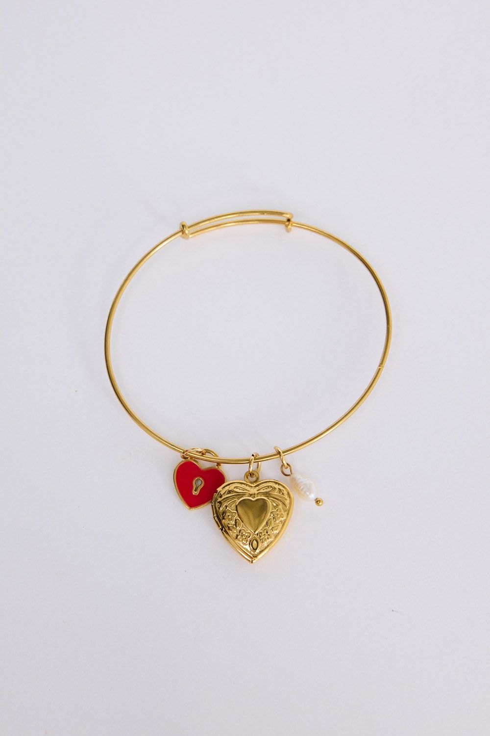 Hearty Bracelet // Gold