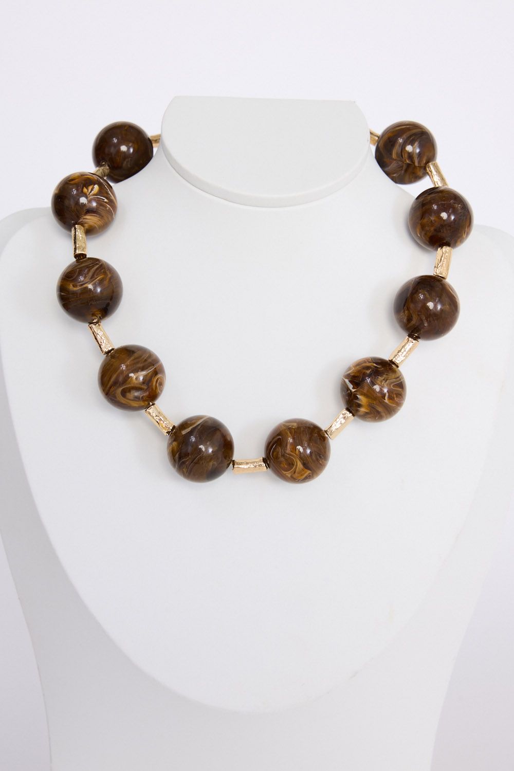 Neela Necklace // Brown