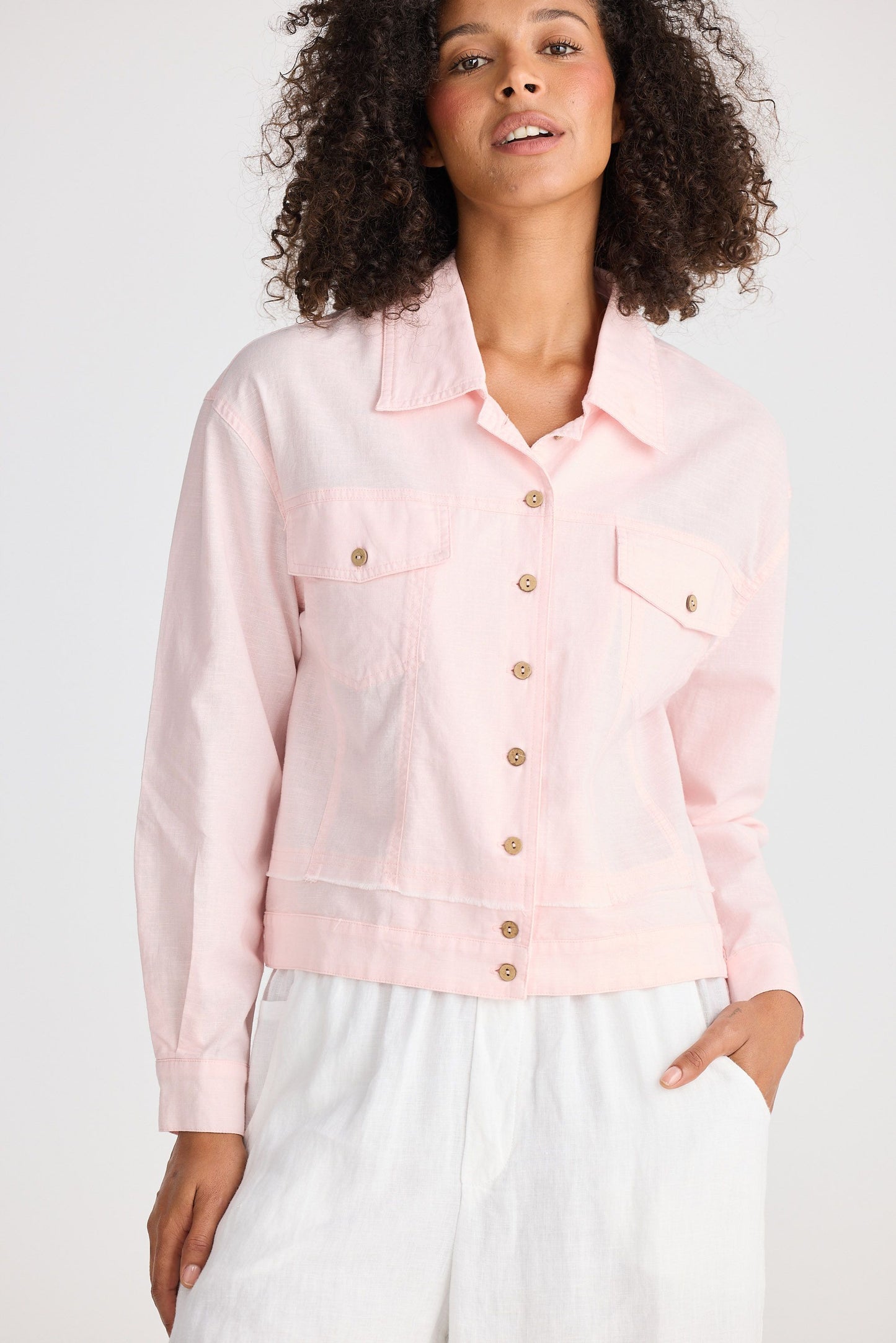 Roam Jacket // Pink