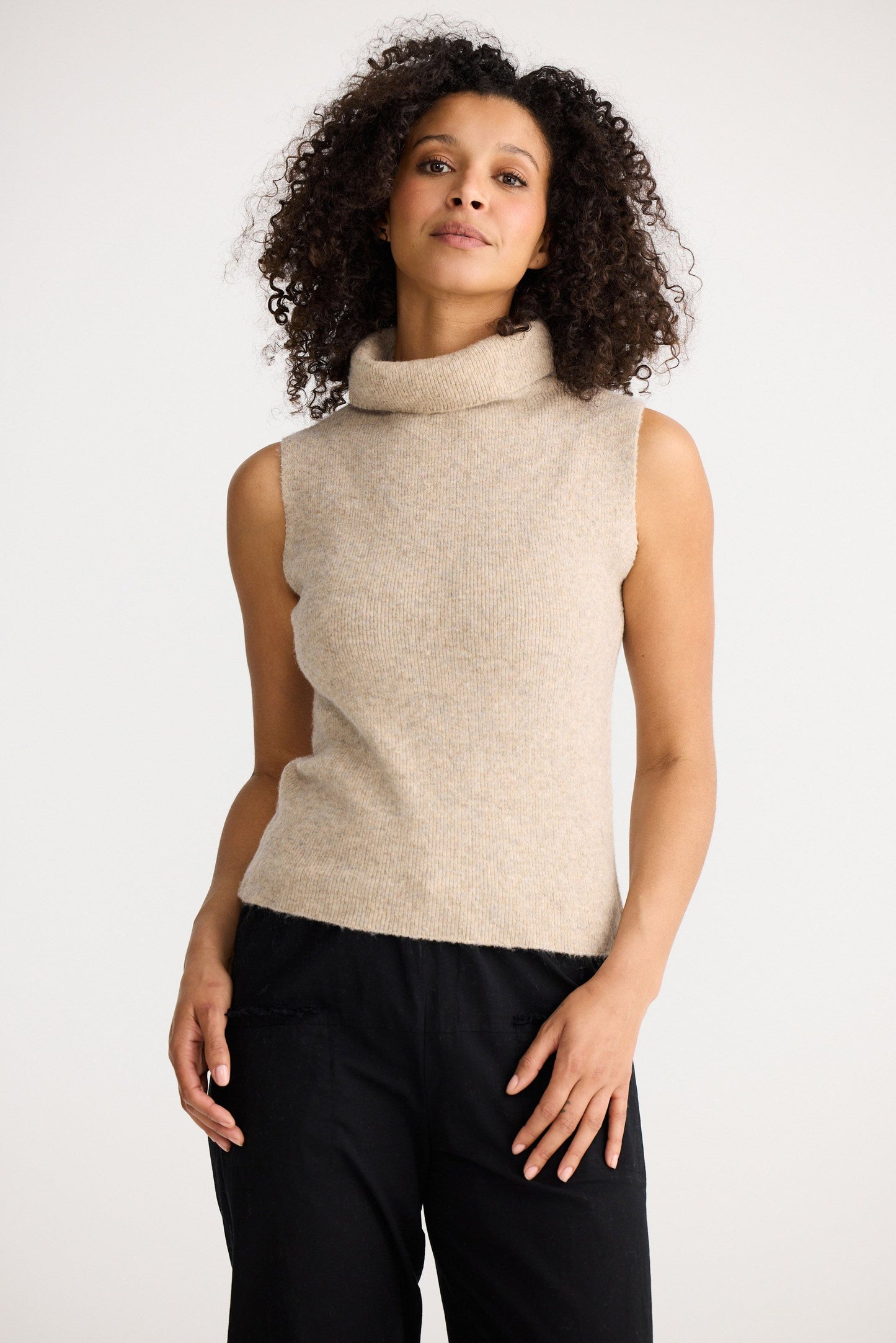 Lucerne Knit Top // Oatmeal