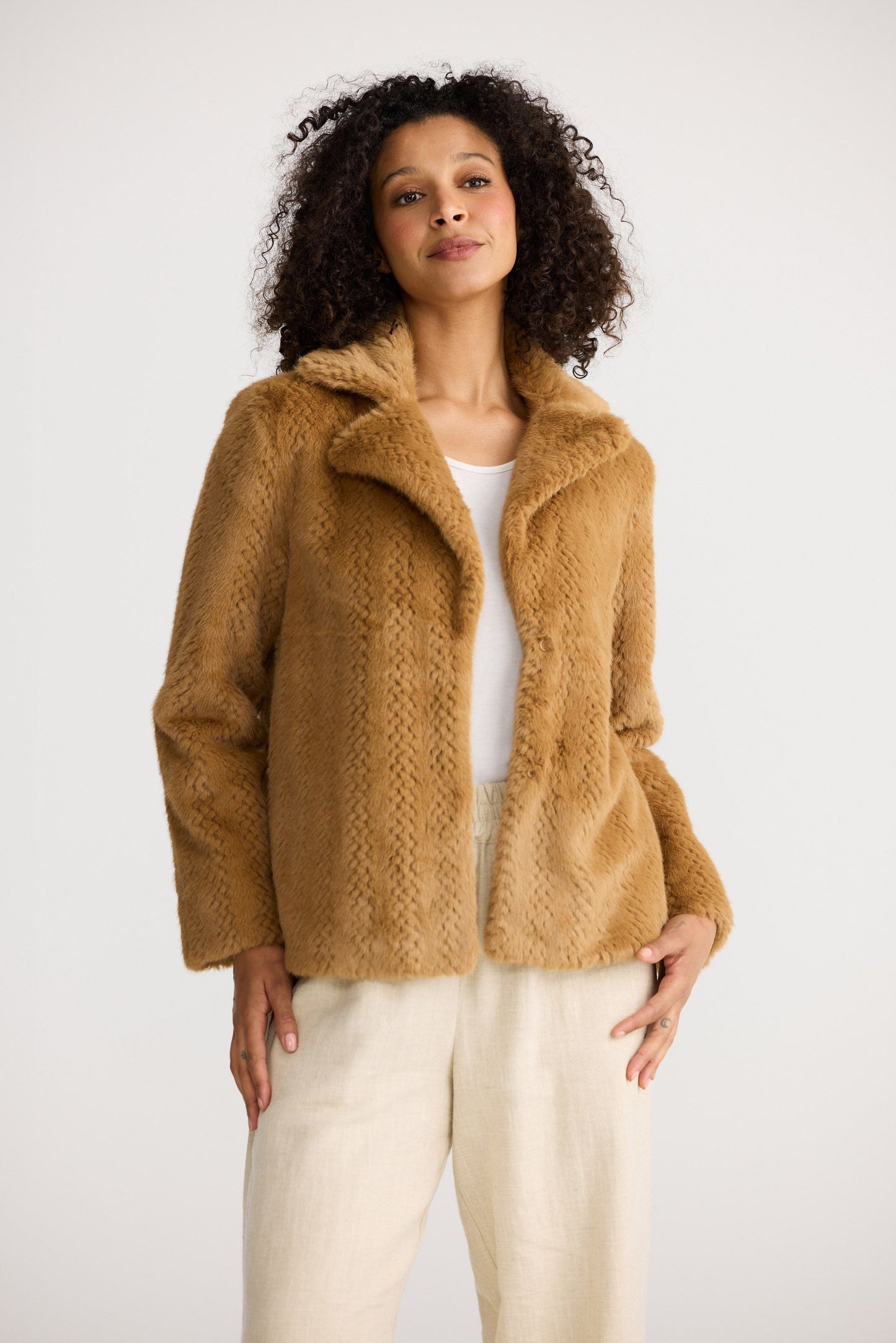 Alejandra Jacket // Camel