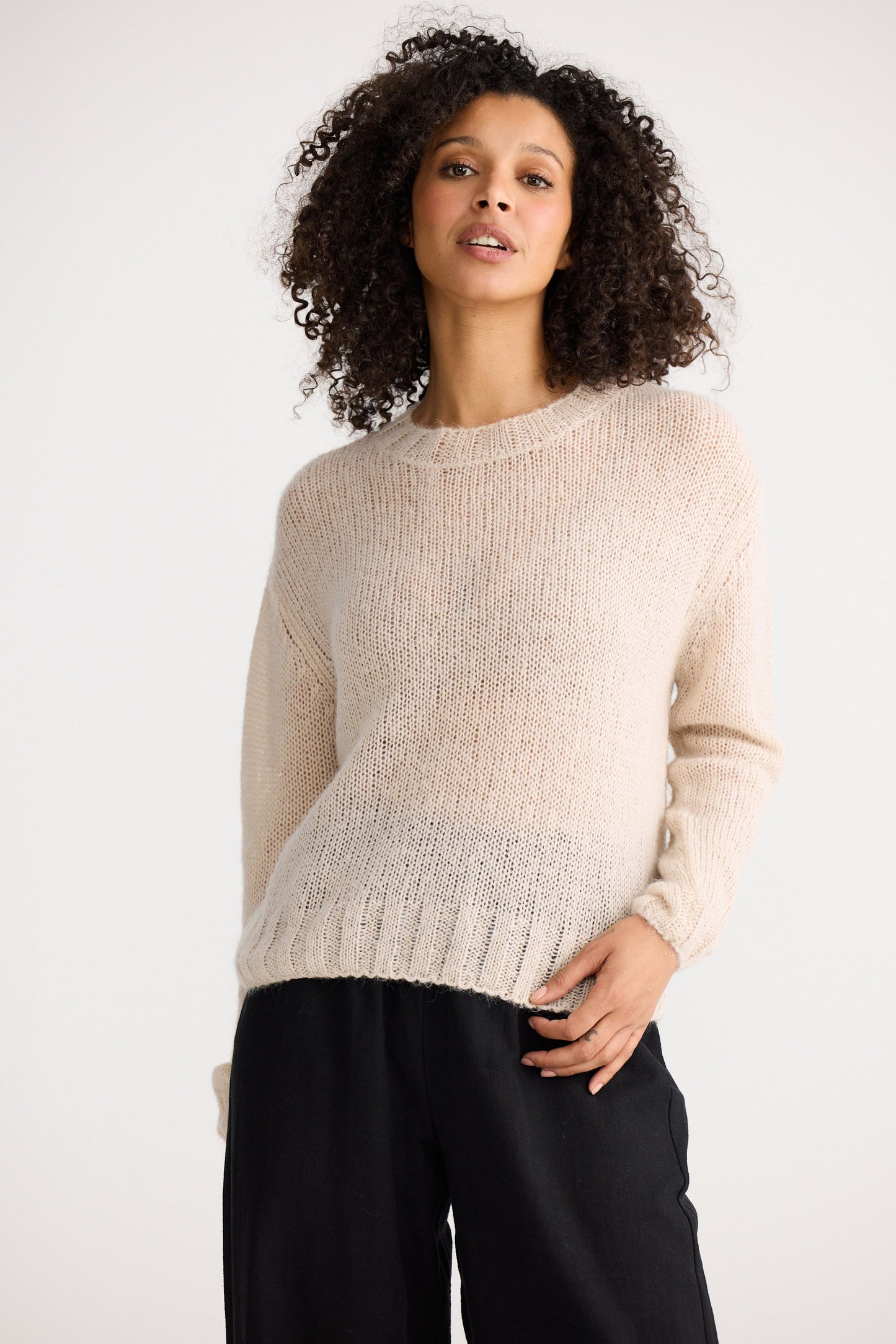 Momento Knit // Oatmeal