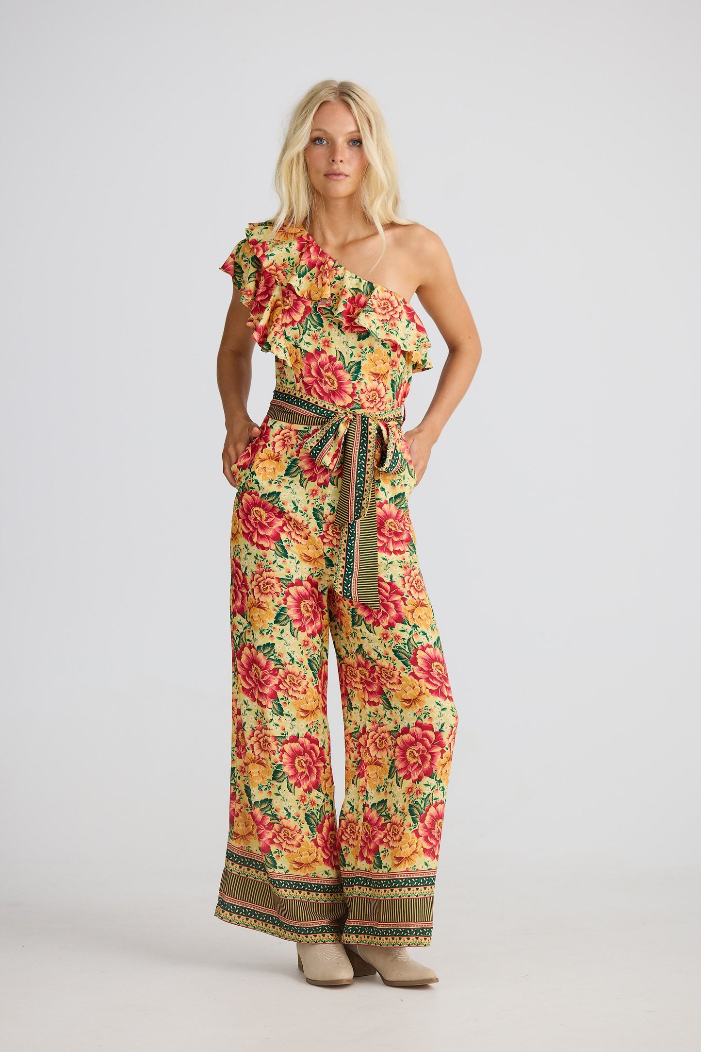 Cantina Asym Jumpsuit // Fiesta