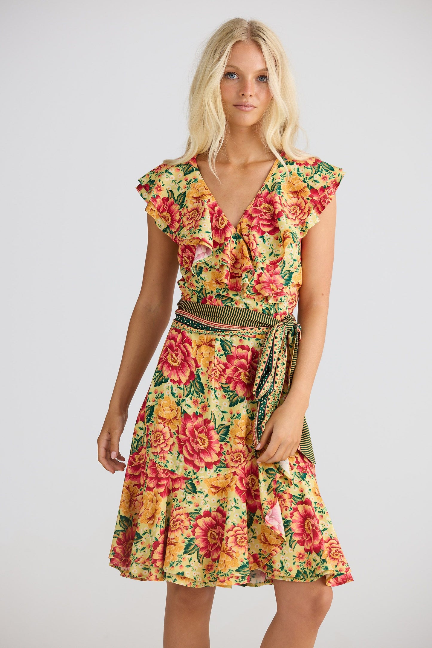 Pia Wrap Dress // Fiesta