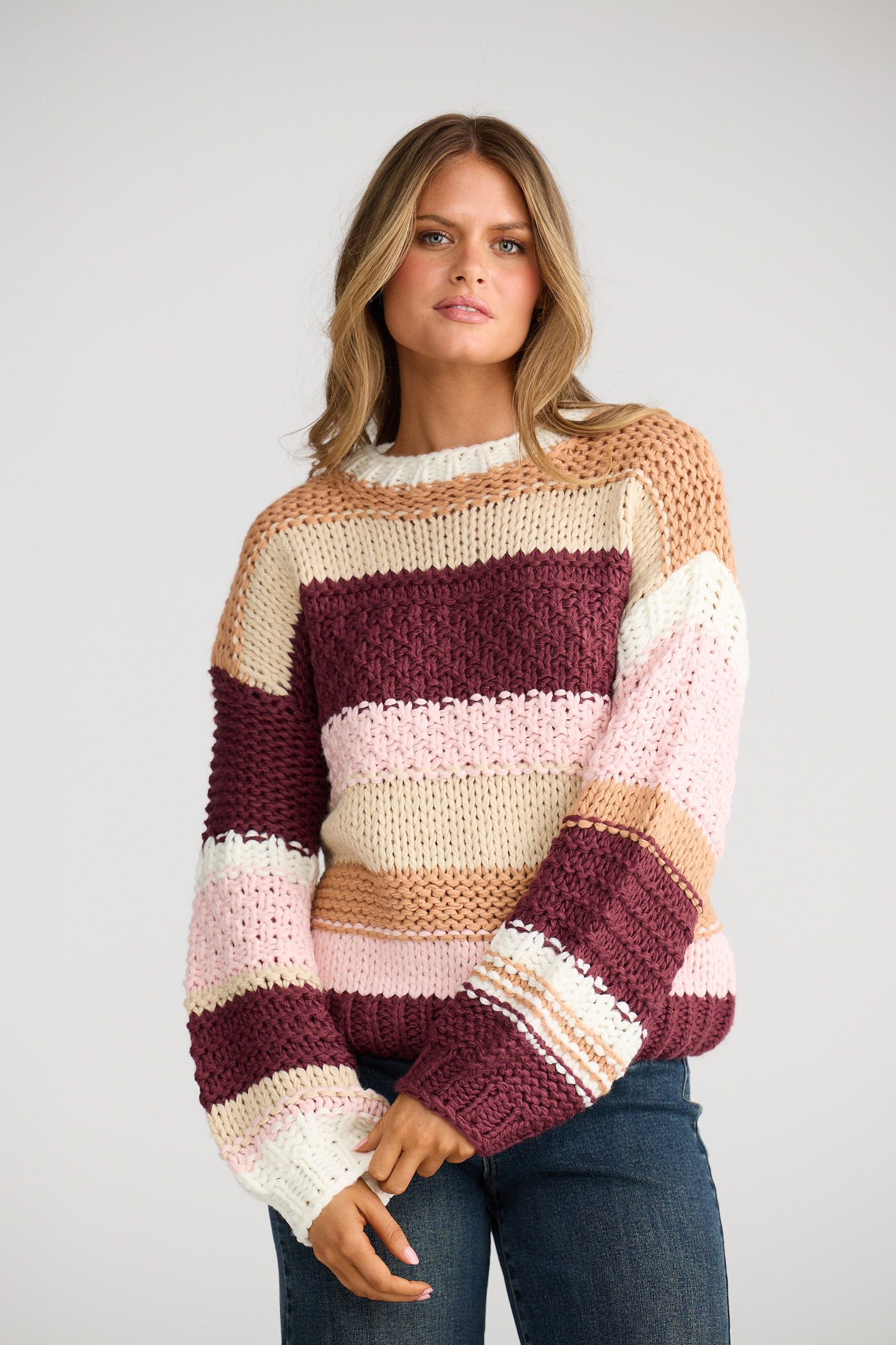 Hudson Knit // Berry Multi