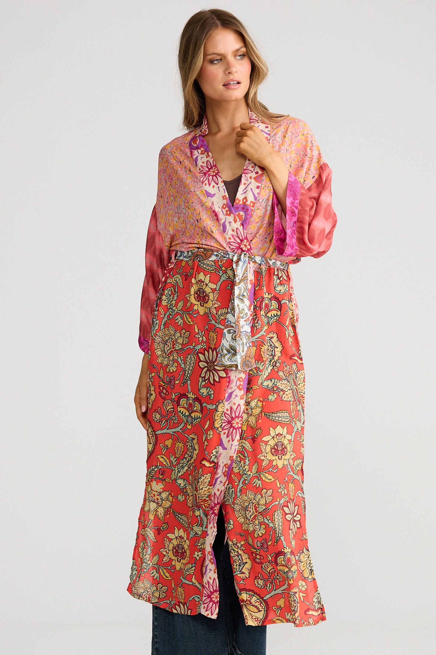 Goa Robe // Saffron Patchwork