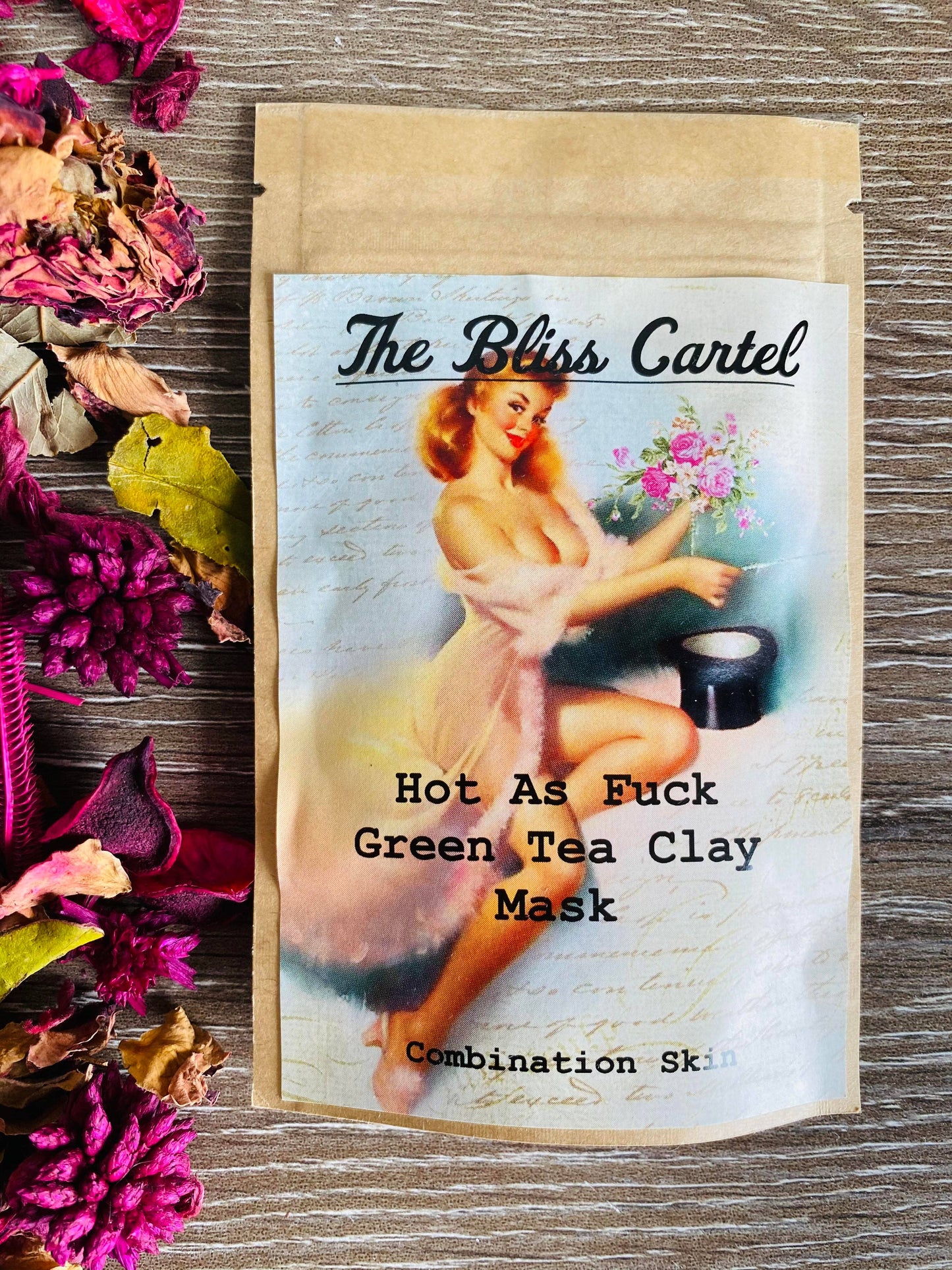 Hot As Fuck Green Tea Clay // DIY Face Mask