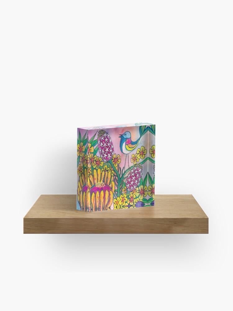 Tamara Aurora Acrylic Block