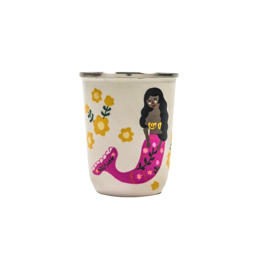 Picnic Folk Small Tumbler // Mermaid