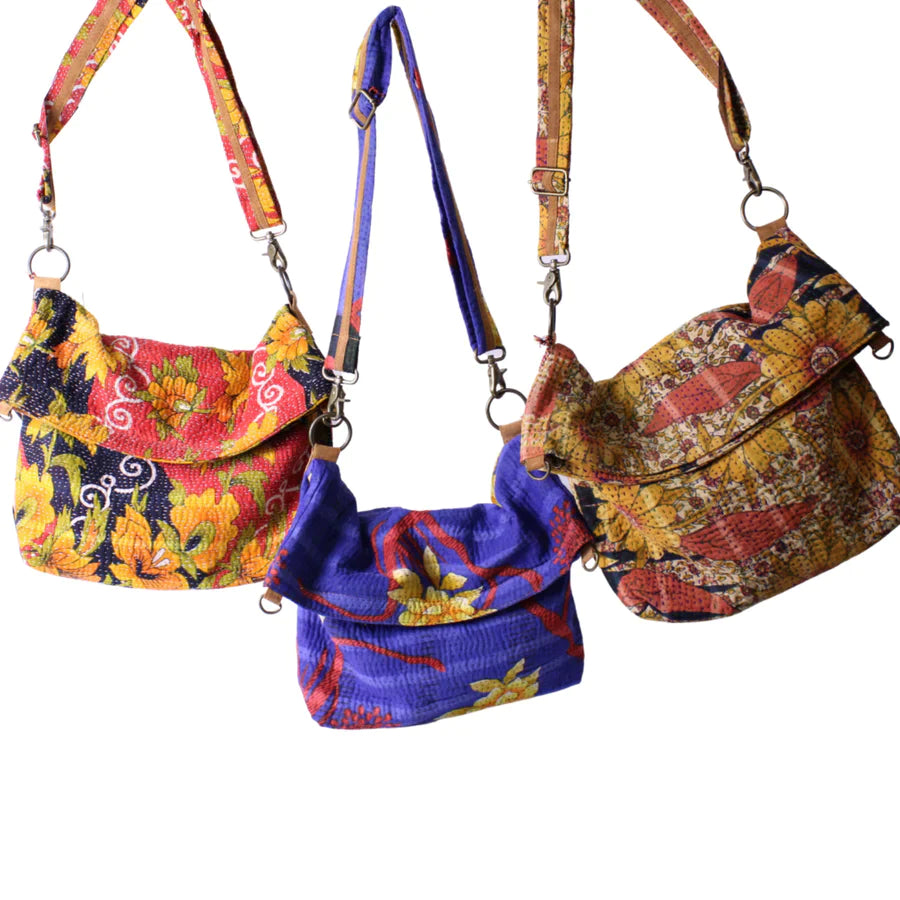 Bag // Vintage Kantha Boho Style