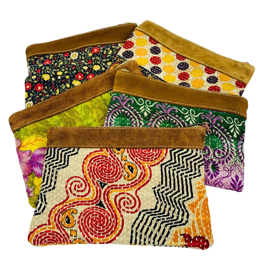 Clutch // Vintage Kantha