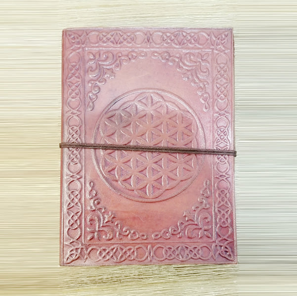 Journal // Leather Flower Of Life // XSmall