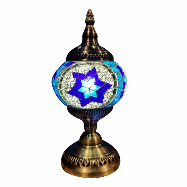 Mosaic Lantern // Classic // Blue