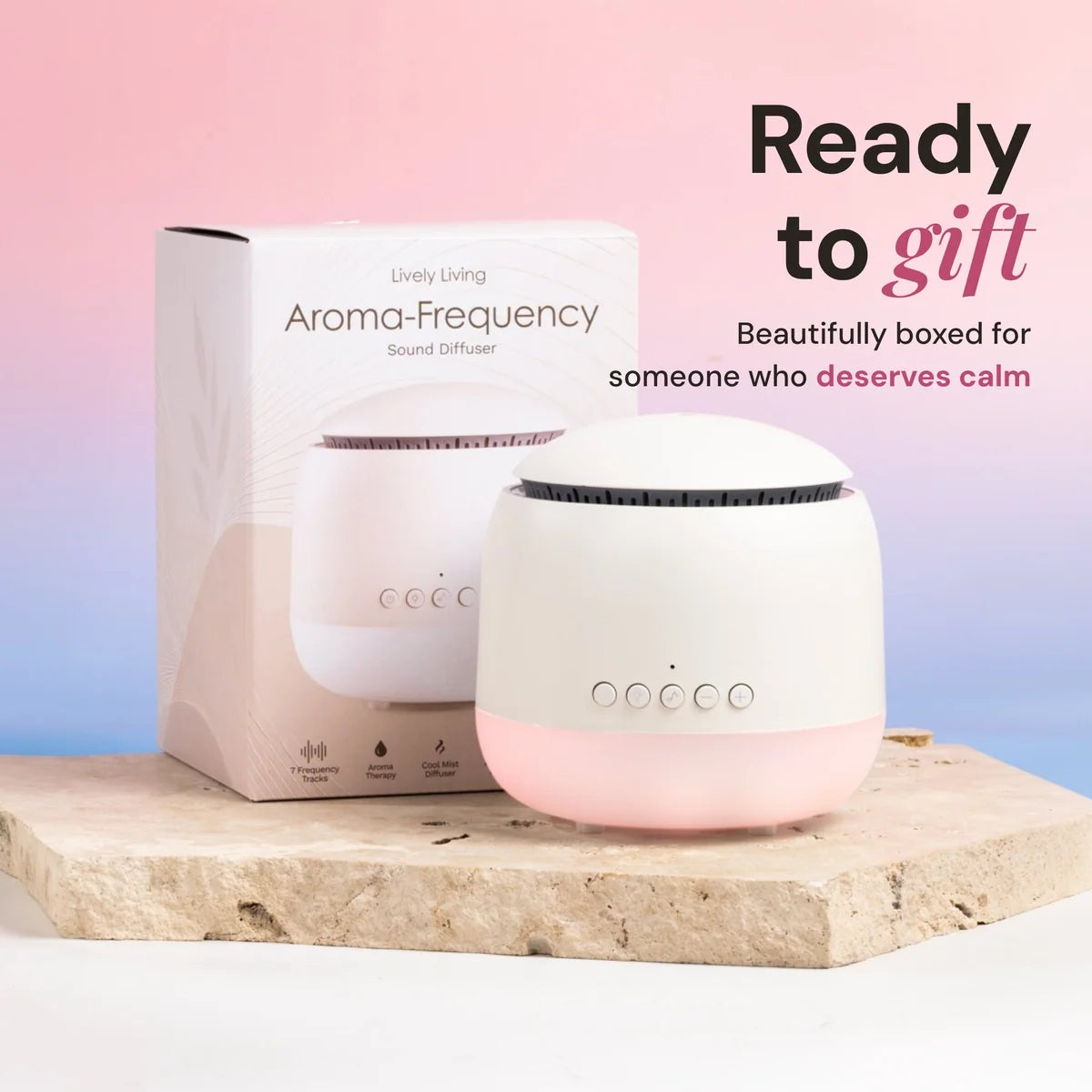 Lively Living // Aroma Frequency Sound Diffuser