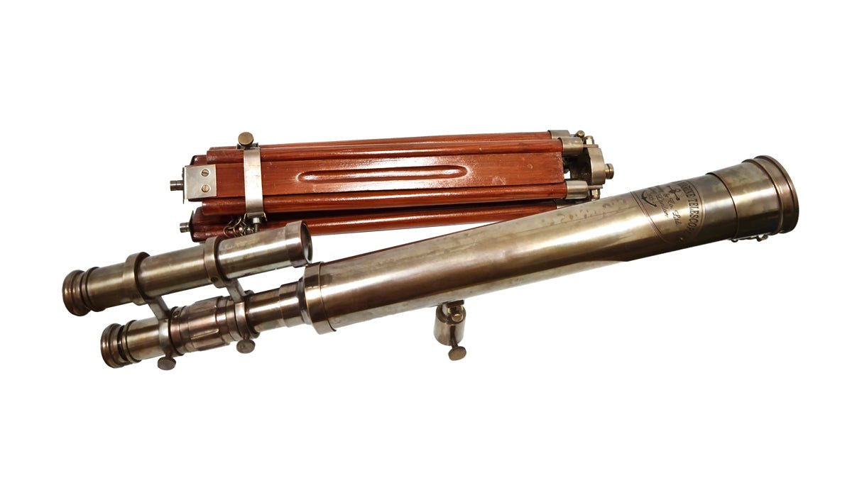 Telescope on Tripod Stand- (TN103B) - Vintage World Australia - 3