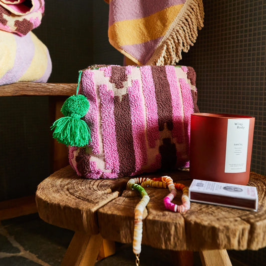 Nisha Terry Pouch // Rosewater