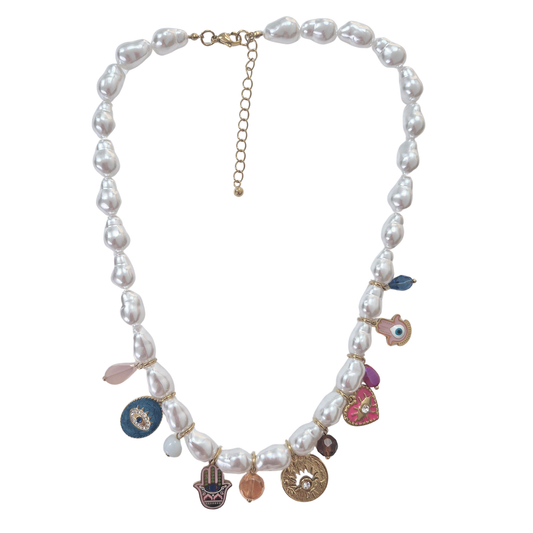 Necklace // Pearl Charm