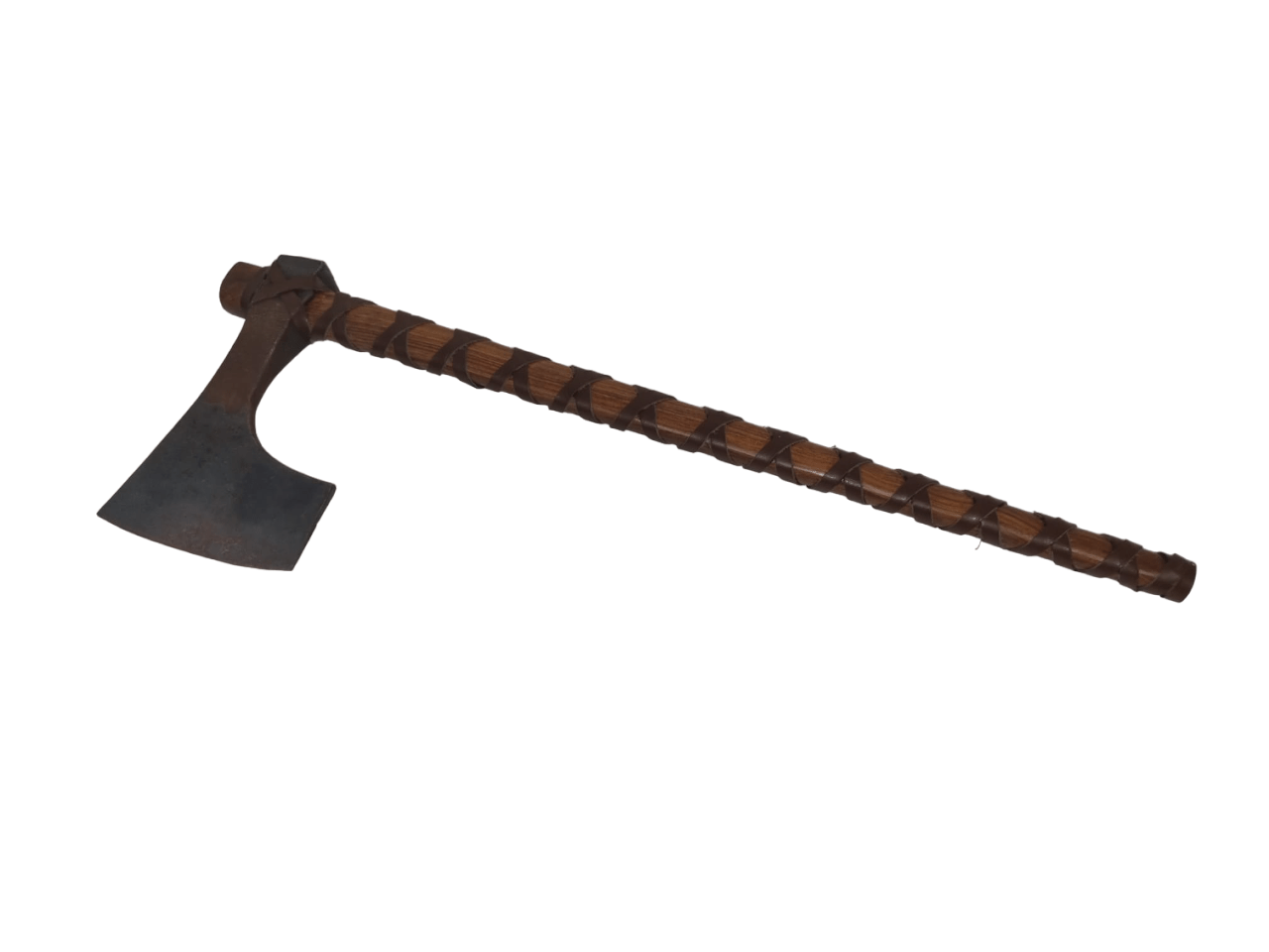 Viking Axe with Leather Handle - (MX200) - Vintage World Australia - 4
