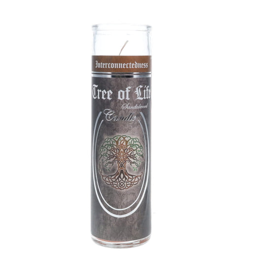 Candle // Tree of Life Sandalwood Glass Tube