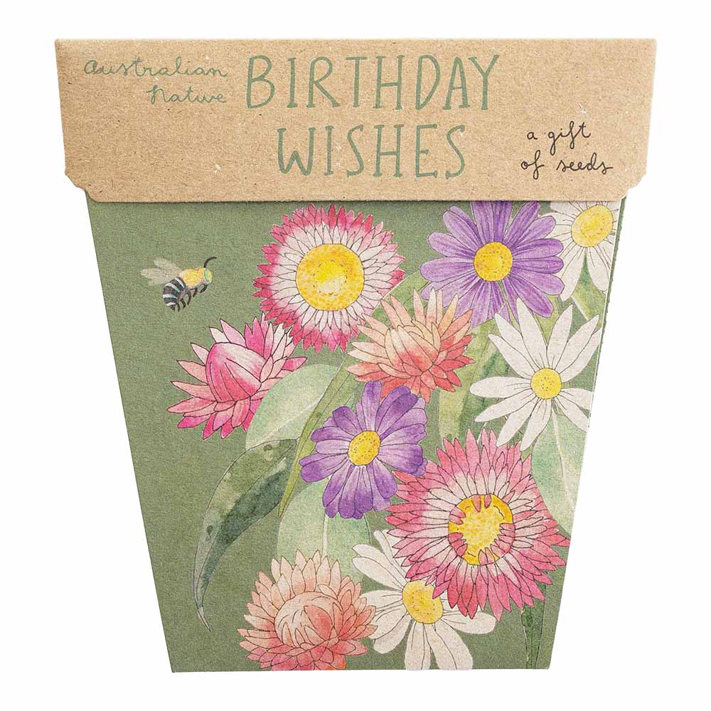 Birthday Wishes Gift of Seeds (Australia Only)