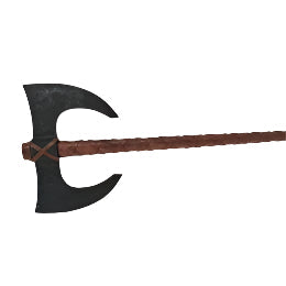 Viking Axe with Leather Handle - (MX300) - Vintage World Australia - 1