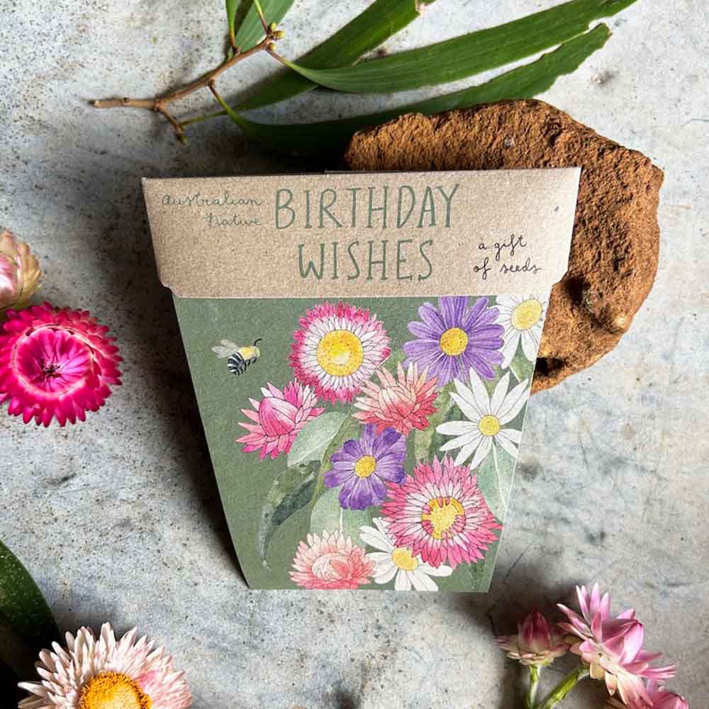 Birthday Wishes Gift of Seeds (Australia Only)