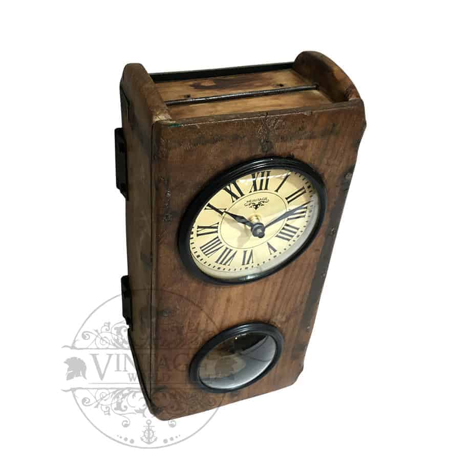 Brick Mould Clock With Pendulum