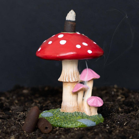 Incense Burner // Mushroom Backflow
