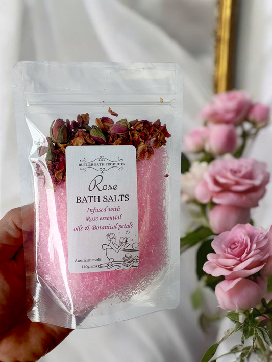 Rose Bath Salts - Epsom