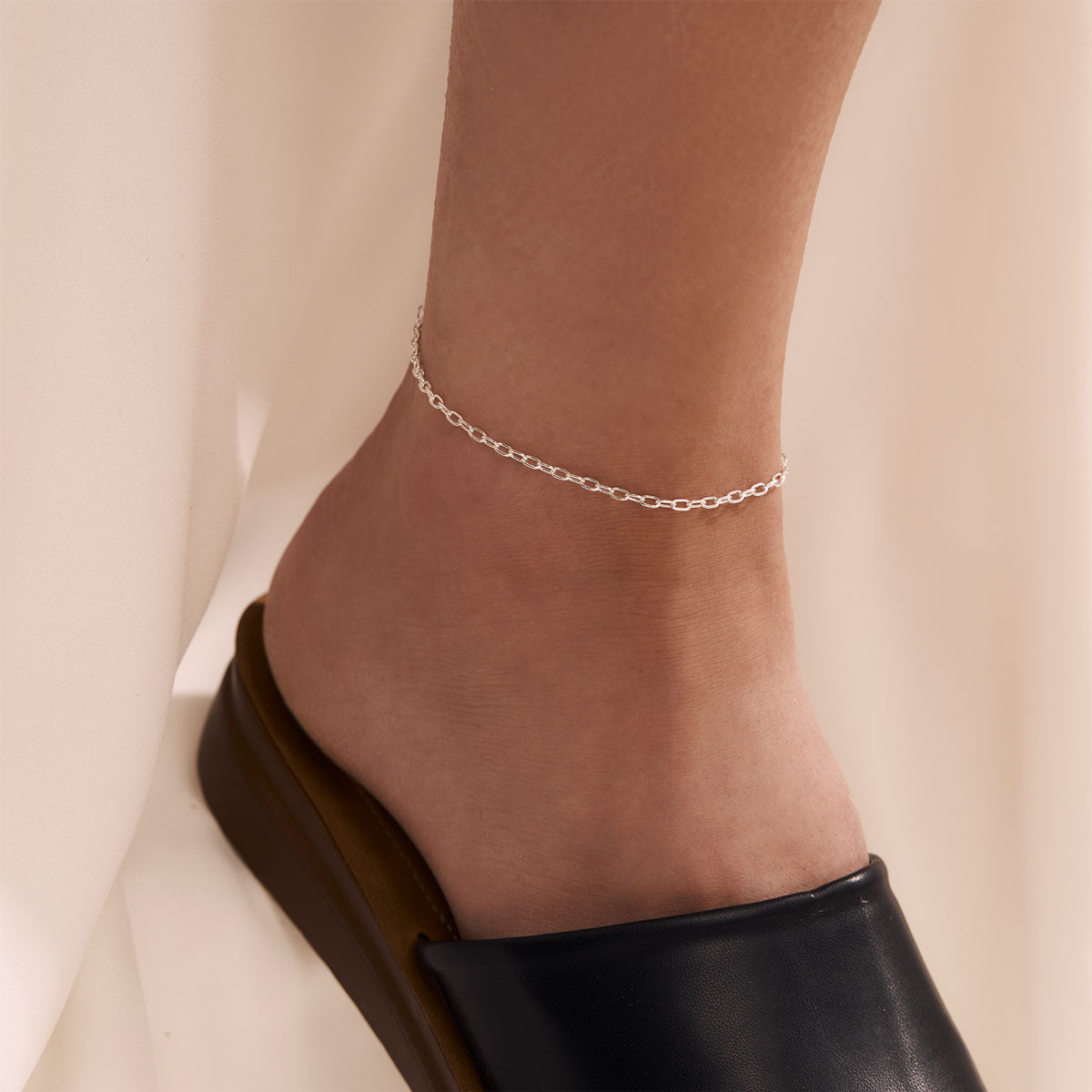 Paperclip Anklet