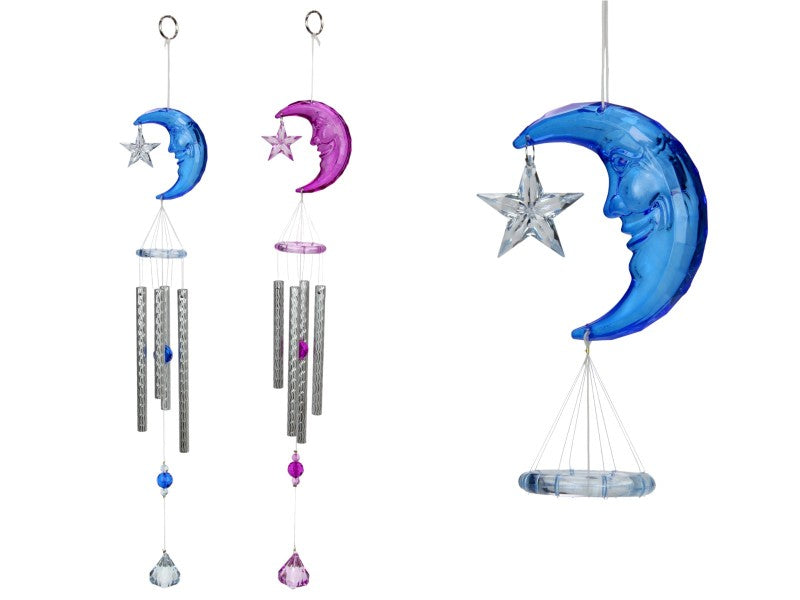 Wind Chime // Acrylic Moon & Star