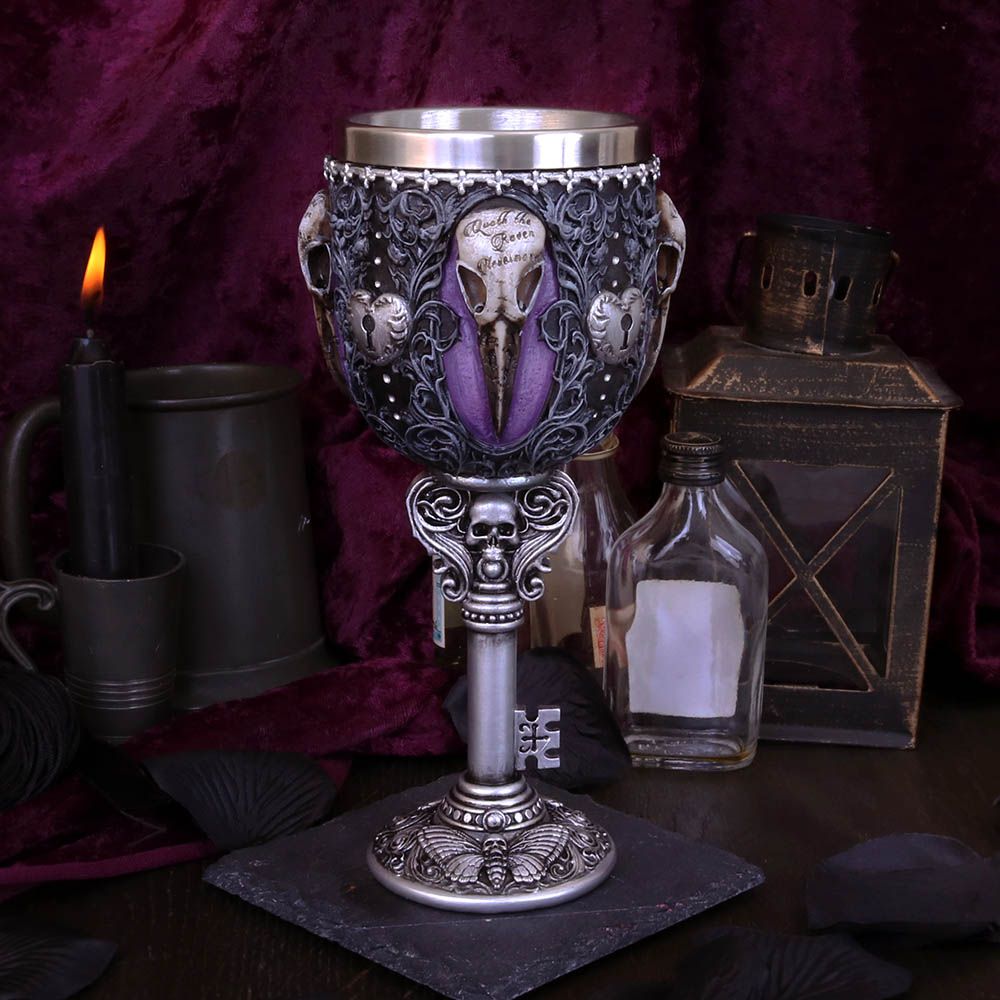Goblet // Edgar Nevermore Raven // 18cm