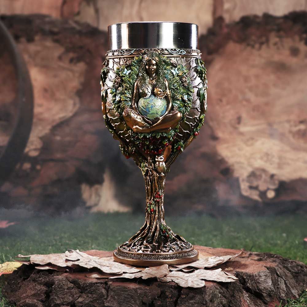 Goblet // Bronze Mother Earth