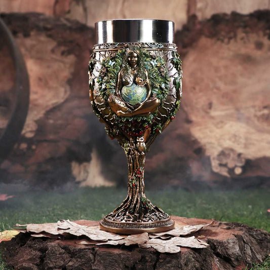 Goblet // Bronze Mother Earth