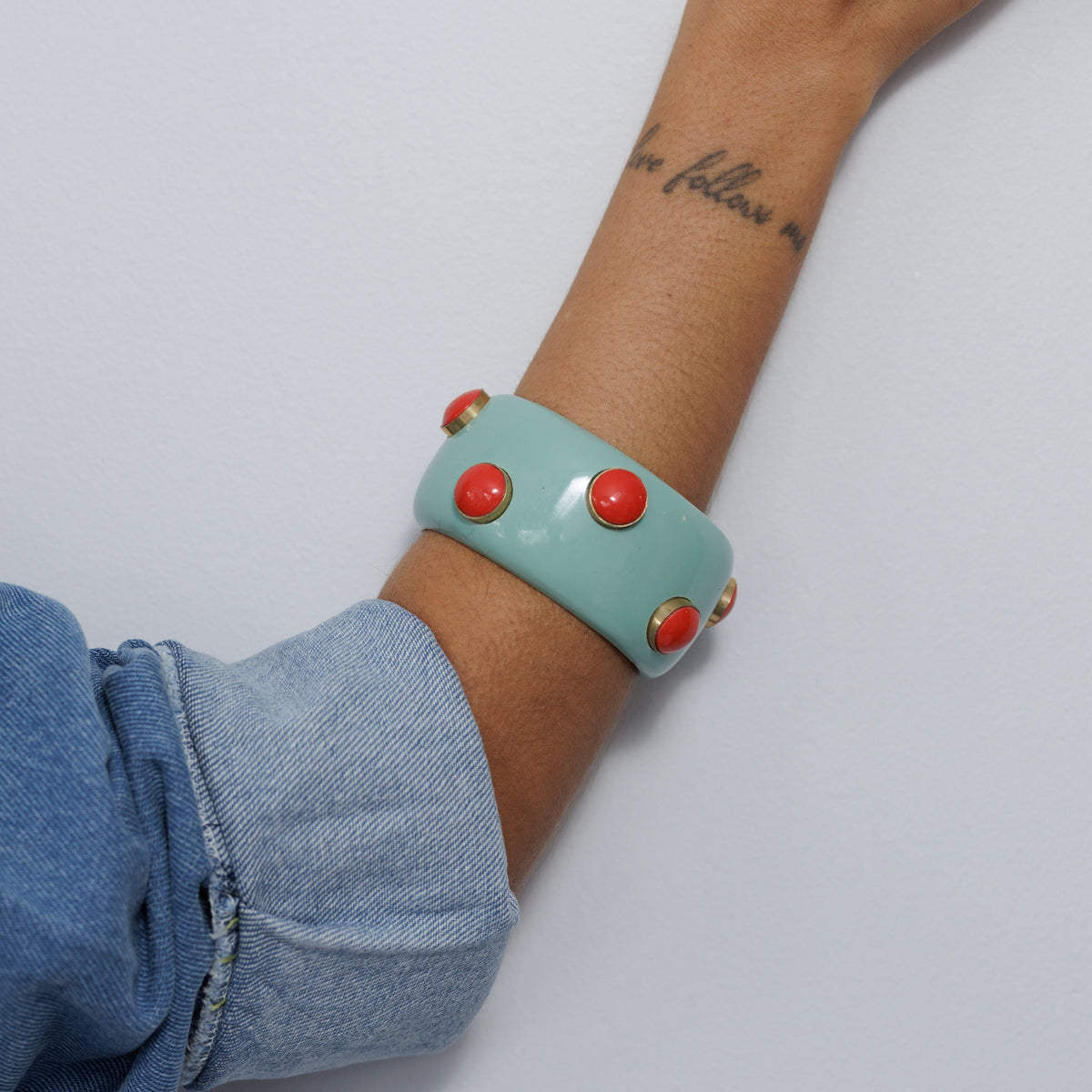 Bangle // Studded // Blue