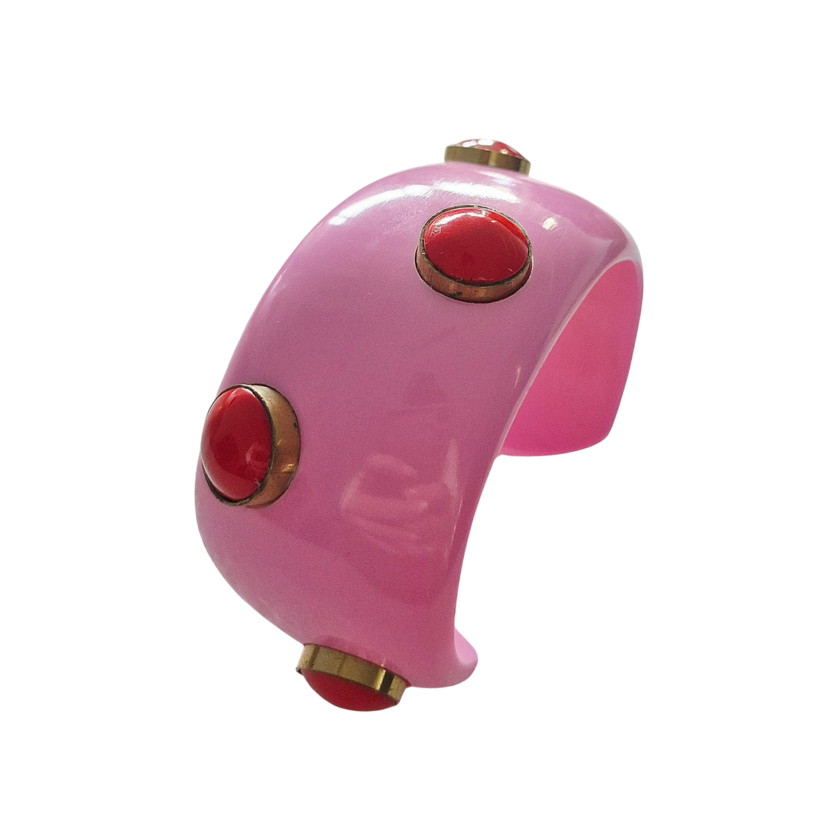 Bangle // Studded // Pink