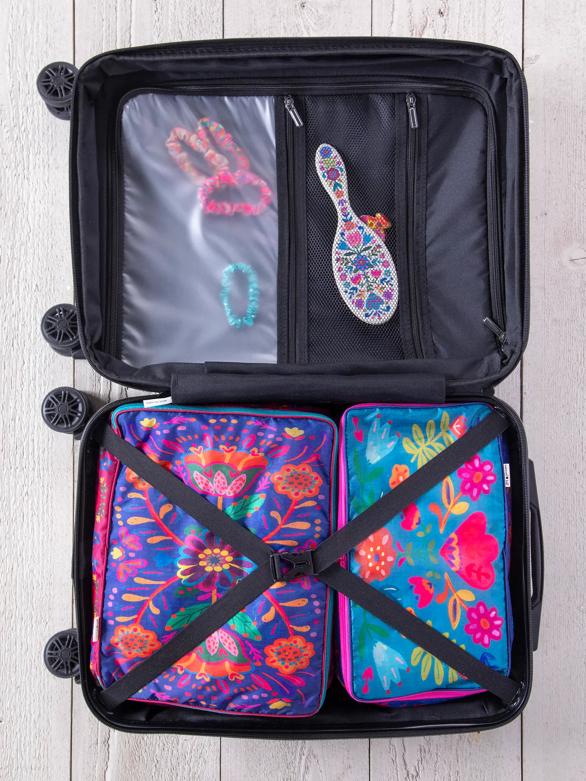 Travel Happy Carry-On Suitcase // Jewel Borders