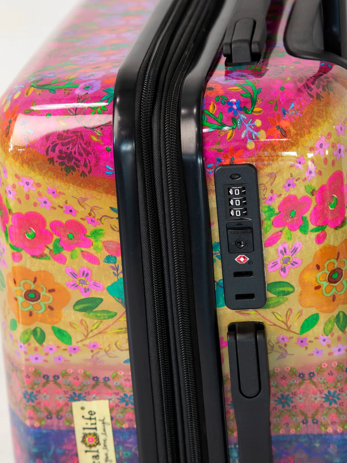 Travel Happy Carry-On Suitcase // Jewel Borders