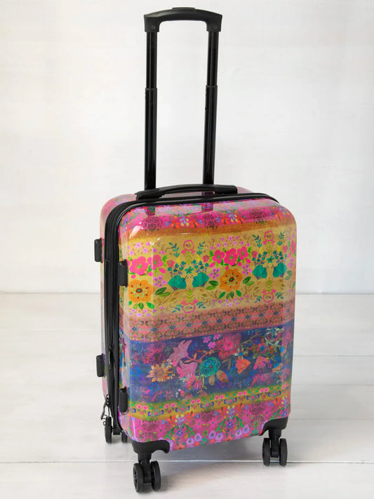 Travel Happy Carry-On Suitcase // Jewel Borders