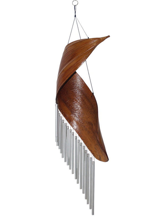 Wind Chime // Swirly Bamboo Leaf